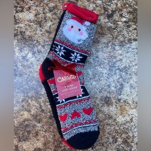 Carlos Santana Set Of 3 Christmas Socks